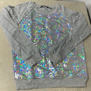NWOT sparkly top for girls size L